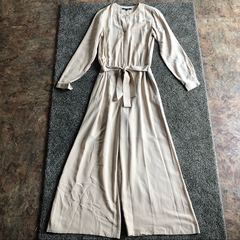 Rachel Roy Blush Wide-Leg Jumpsuit